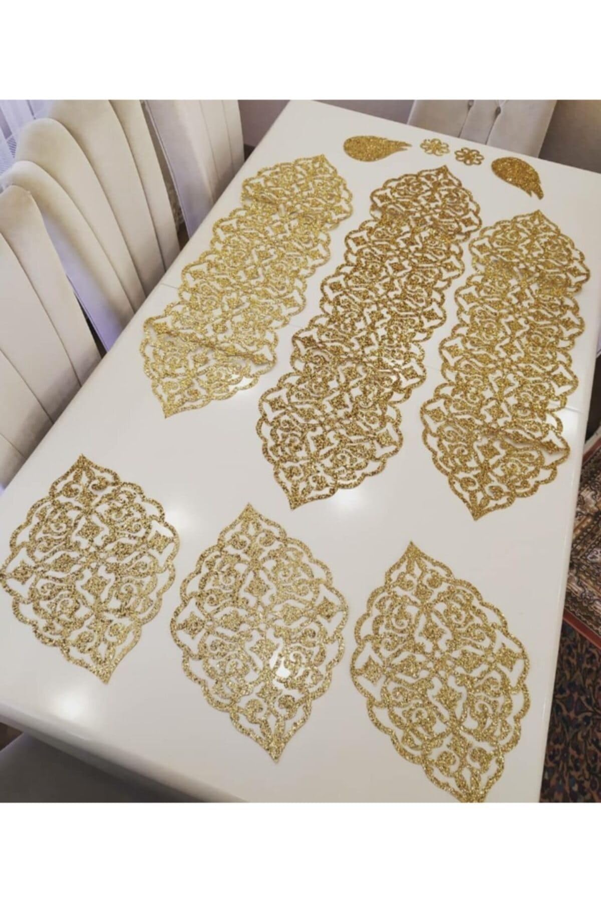 Table Runner - Zestaw 10 sztuk: dekoracyjna obruska i