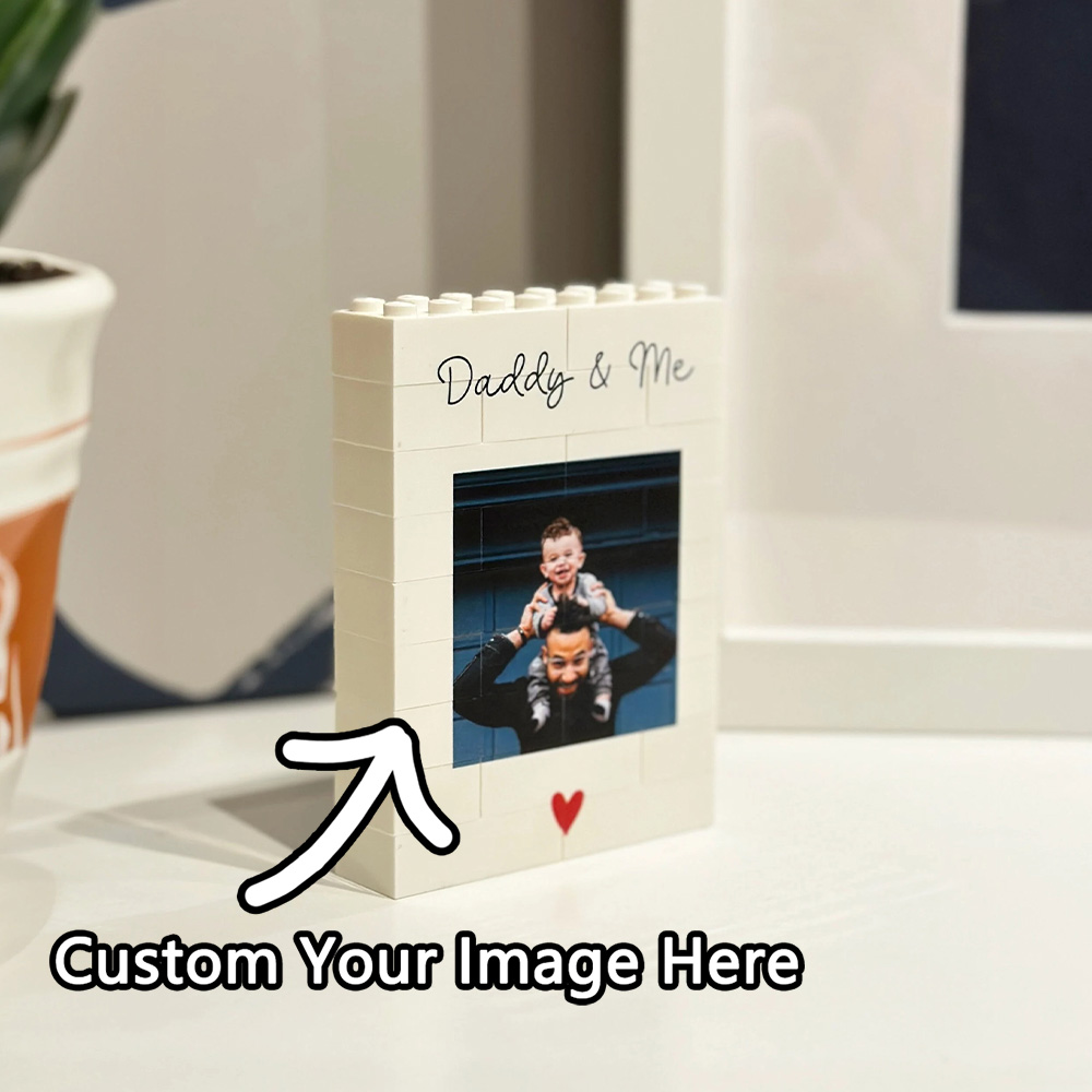 Picture Frame - Spersonalizowany prezent fotograficzny z klocków dla