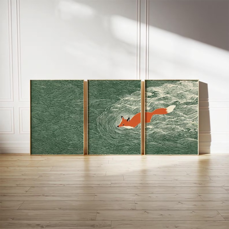 3-częściowy zestaw bezramowych – Abstract Canvas Set recenzja i cena