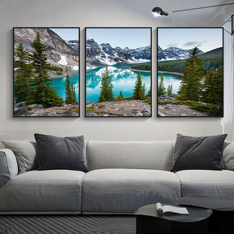 3 szt./zestaw Naturalny krajob – Abstract Canvas Set recenzja i cena