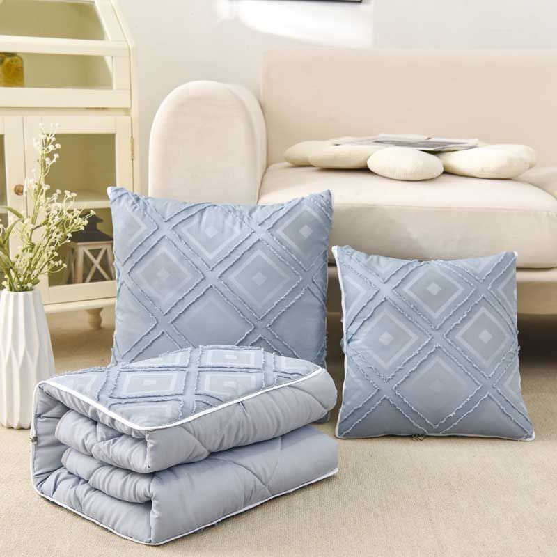 Jasnoniebieski zestaw 2 w 1: p – Throw Pillow recenzja i cena