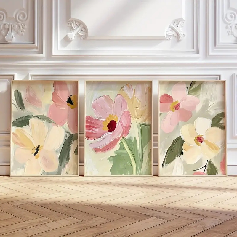 3 szt./zestaw Pastelowe Plakat – Abstract Canvas Set recenzja i cena