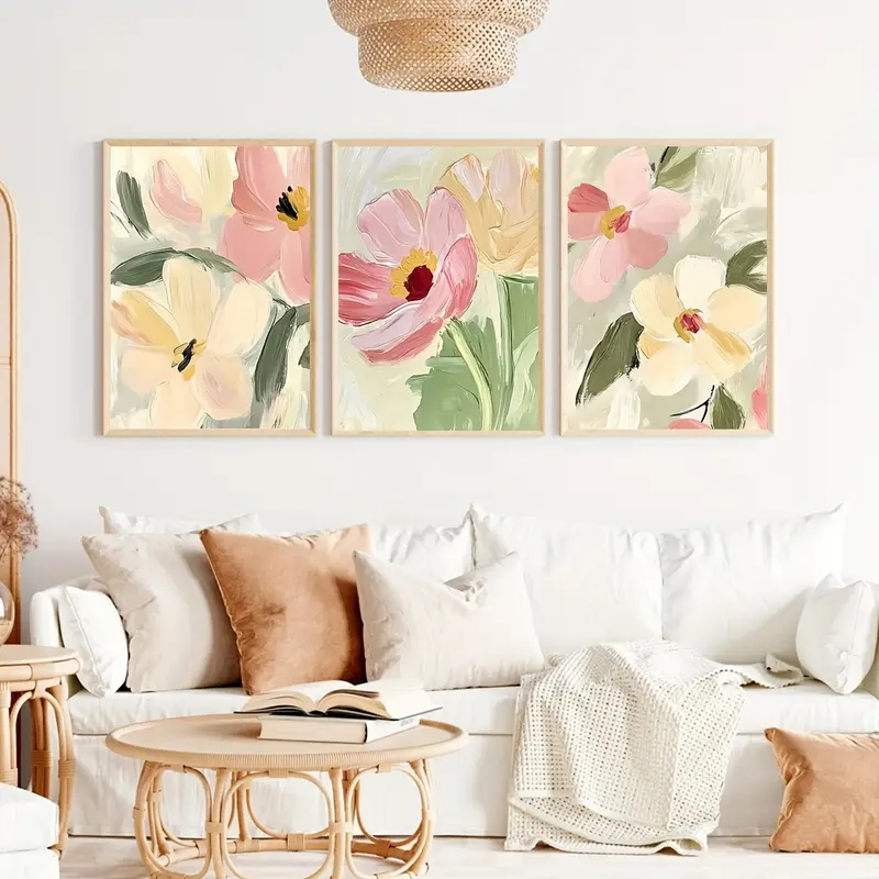 3 szt./zestaw Pastelowe Plakat – Abstract Canvas Set recenzja i cena