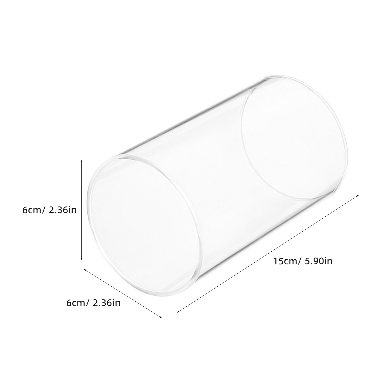 Przezroczysty, cylindryczny uc – Candle Holder Decor recenzja i cena